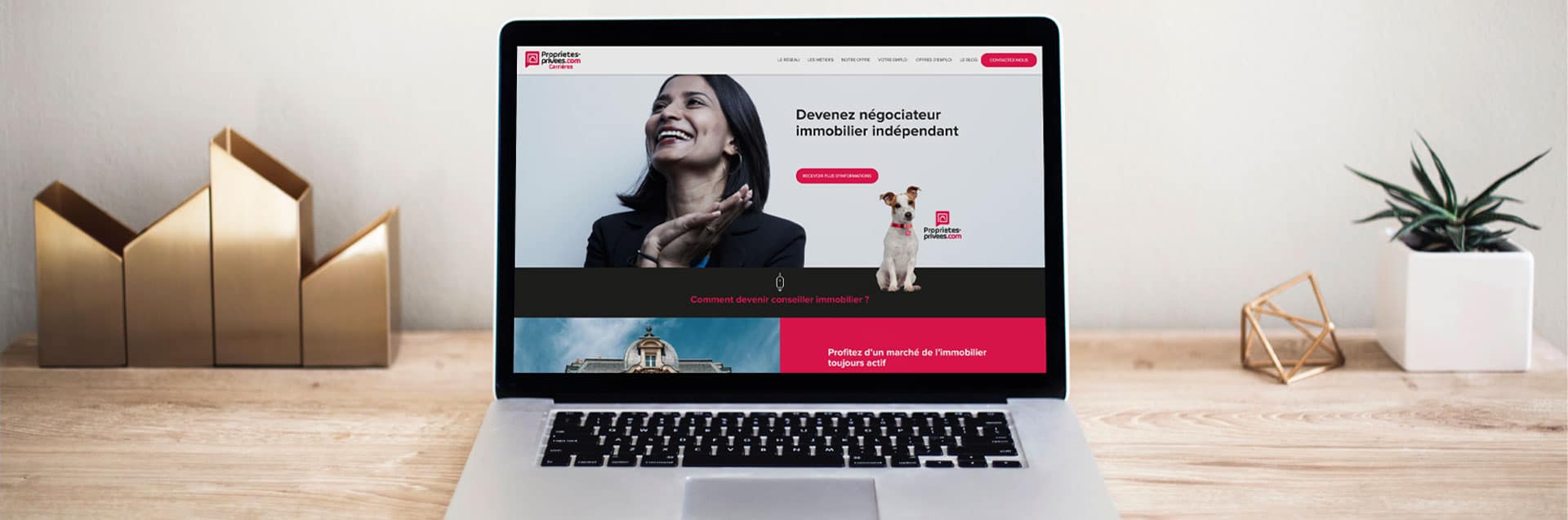 Lancement nouveau site