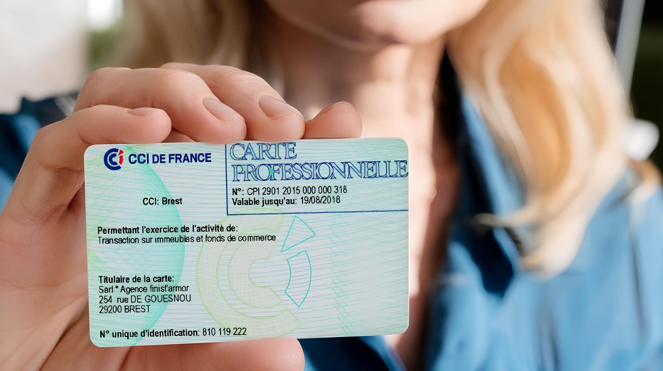 Carte professionnelle d’agent immobilier : qui est concerné ?